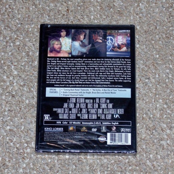 Coming Home DVD 2014 Kino Lorber Brand New Hal Ashby Bruce Dern Jane Fonda - Picture 2 of 3
